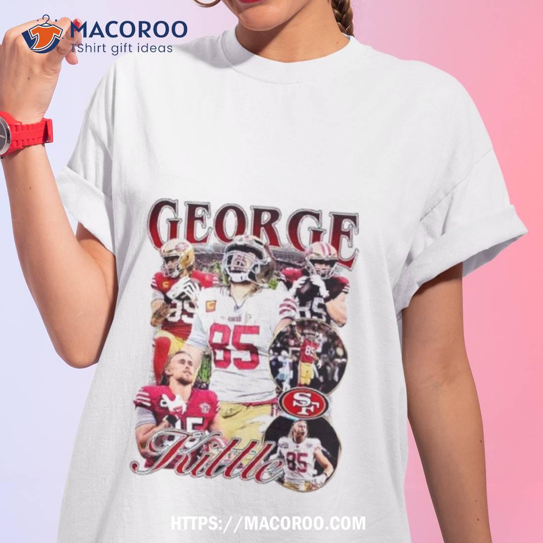 george Kittle 85 San Francisco 49ers football shirt