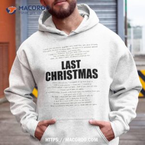 George Michael Last Christmas Shirt 1 george michael last christmas shirt hoodie
