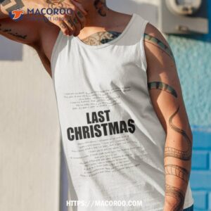 George Michael Last Christmas Shirt 3 george michael last christmas shirt tank top 1