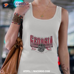 georgia bulldogs uga wavy mascot t shirt tank top 4