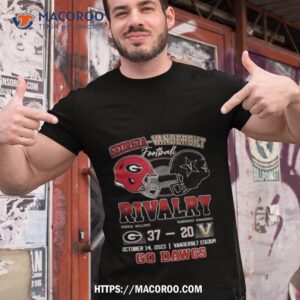 Georgia Bulldogs Vs Vanderbilt Commodores Rivalry Go Dawgs 2023 Shirt