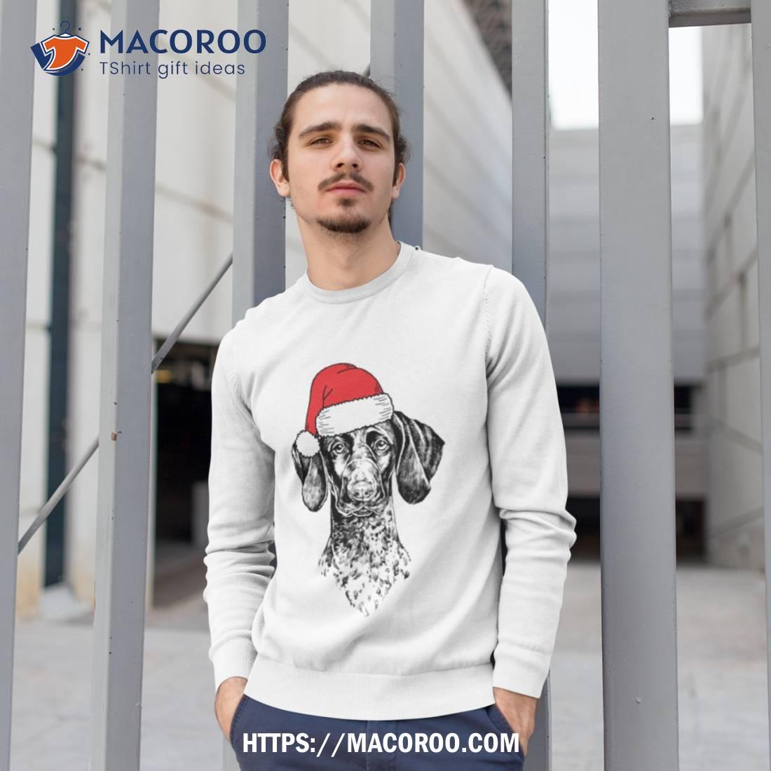 German Shorthaired Pointer Santa Gsp Shirt German Shorthaired Pointer Santa Gsp Shirt