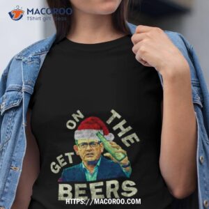 Get On The Beers Christmas Vintage Shirt