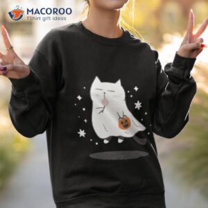 ghost cat shirt sweatshirt 2
