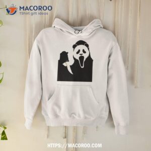 Ghost Face Panda Scream Shirt