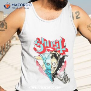 ghost split faces t shirt tank top 3