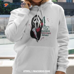 Ghostface Christmas Theme Horror Movie Shirt