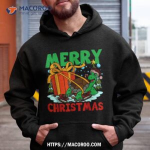 Girls Boys Pajama Christmas Turtle Shirt