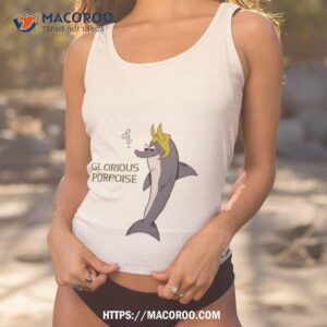 glorious porpoise christmas shirt tank top 1