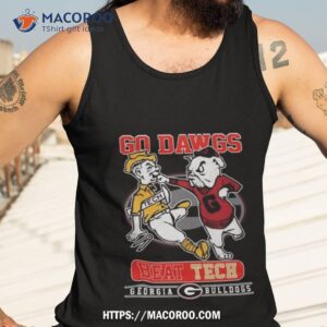 go dawgs beat tech georgia bulldogs t shirt tank top 3