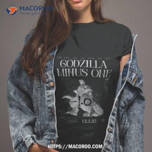 Godzilla Minus One A Movie By Takashi Yamazaki 2023 Movie Poster T Shirt