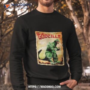 godzilla monster retro shirt sweatshirt