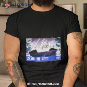 gojo cursed spirit ls shirt tshirt