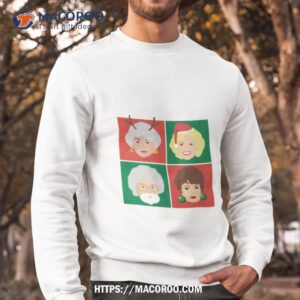 golden girls christmas shirt sweatshirt