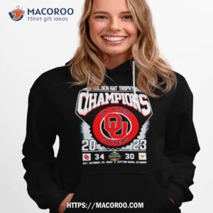 golden hat trophy champions oklahoma sooners 2023 shirt hoodie 1