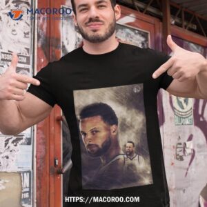 Golden State Warriors Stephen Curry Wallpaper 2023 T Shirt