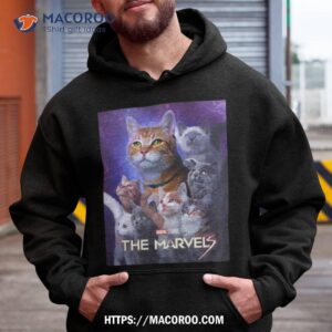 Goose Cat All Family The Marvels New Character Poster Marvel Studios T Shirt