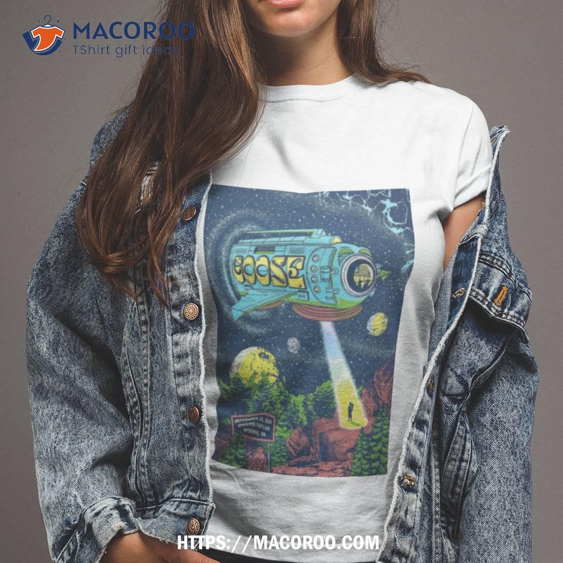 Goose September 23 2023 Spokane Pavilion Spokane Wa Poster T Shirt Goose September 23 2023 Spokane Pavilion Spokane Wa Poster T Shirt