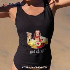 got christ jesus buddy christ shirt tank top 2
