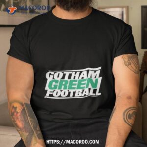 Gotham Green Football T Shirt