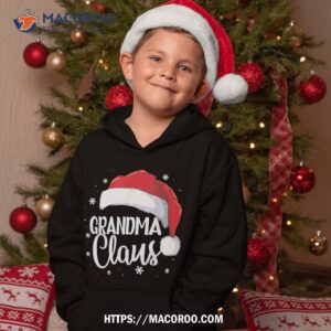 grandma claus christmas family matching pajama santa gift shirt hoodie