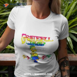 Grateful Dead Deadhead Simpsons Shirt