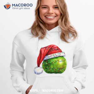 Green Apple Christmas Tree Lights Shirt