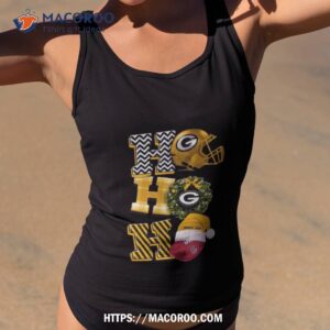 green bay packers christmas ho ho ho 2023 shirt tank top 2