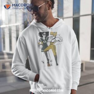 Green Bay Packers G Iii 4her By Carl Banks Heather Gray Football Girls T Shirt