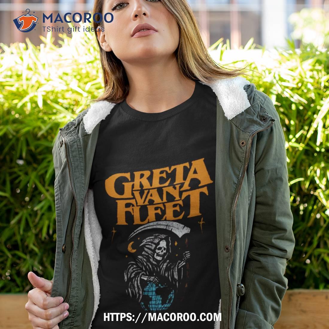 Greeta Van Fleet Retro Musical Band Boho Shirt Greeta Van Fleet Retro Musical Band Boho Shirt