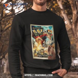 greetings from war enjoy the obscenery 2023 t shirt sweatshirt