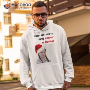 Greta Thunberg Christmas How Dare You Shirt