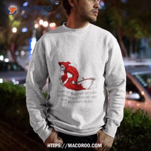 grim wah christmas every time a bell rings shirt sweatshirt