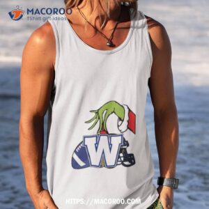 grinch hand new release winnipeg blue bombers canadian football league shirt tank top