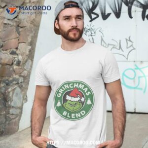 Grinchmas Blend Logo Starbuck Parody Grinch Shirt