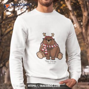 grizzly christmas shirt sweatshirt