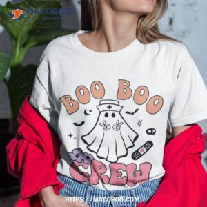 Groovy Boo Crew Nurse Funny Ghost Halloween Shirt