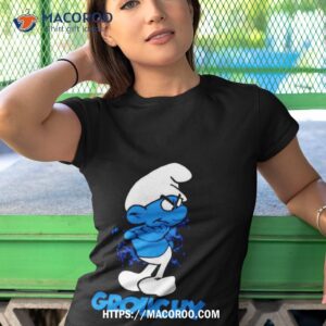 grouchy smurf shirt tshirt 1