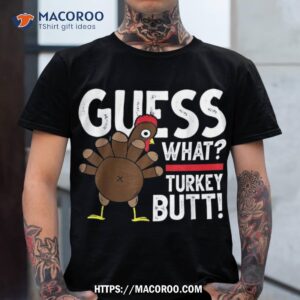 Guess Turkey Pilgrim Funny Thanksgiving Girls Boys Shirt