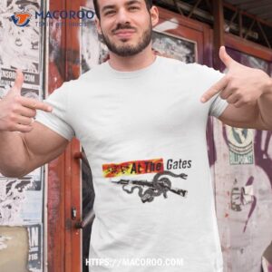 gun snake art josh gates shirt tshirt 1