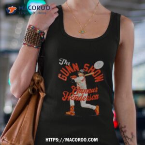 gunnar henderson baltimore the gunn show arc baseball shirt tank top 4
