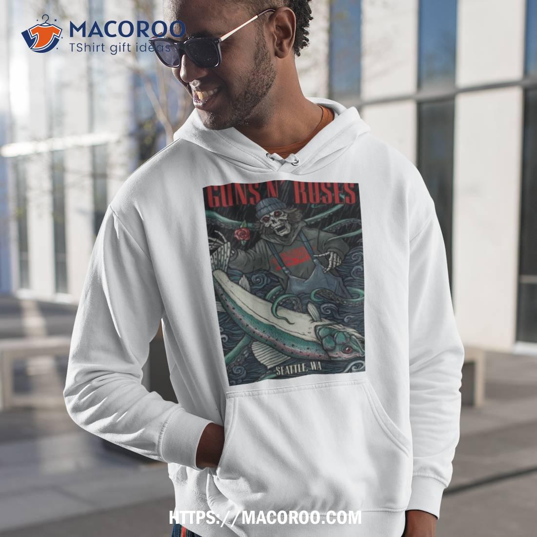 Guns N’ Roses Climate Pledge Arena Seattle Wa October 14 2023 Poster Shirt Guns N’ Roses Climate Pledge Arena Seattle Wa October 14 2023 Poster Shirt