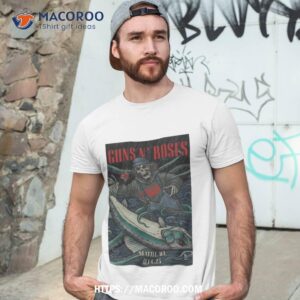 guns n roses climate pledge arena seattle wa october 14 2023 poster shirt tshirt 3