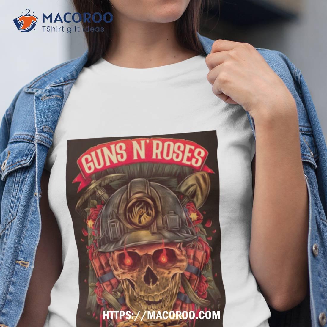 Guns N Roses Denver X Colorado X October 27th 2023 At Ball Arena North American Tour T Shirt Guns N Roses Denver X Colorado X October 27th 2023 At Ball Arena North American Tour T Shirt