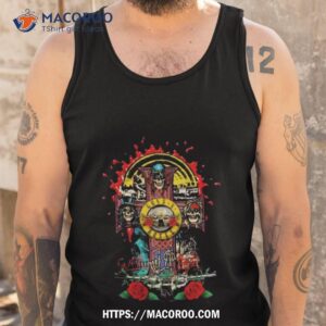 Guns N Roses Hollywood Bowl Los Angeles California Logo T Shirt 3 guns n roses hollywood bowl los angeles california logo t shirt tank top