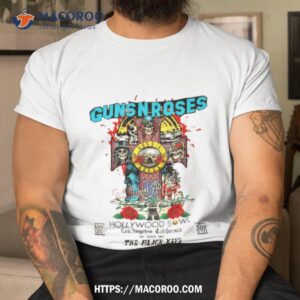 Guns N Roses Hollywood Bowl Los Angeles California With The Black Keys Live Nation 1st And 2nd November 2023 Tour T Shirt Guns N Roses Hollywood Bowl Los Angeles California With The Black Keys Live Nation 1st And 2nd November 2023 Tour T Shirt