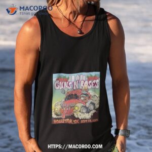 guns n roses minute maid park houston texas september 28 2023 north american tour t shirt tank top
