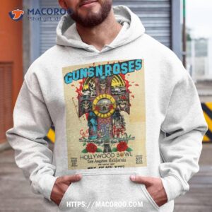 Guns N’ Roses Nov 1 2 2023 The Hollywood Bowl Los Angeles California Poster Shirt
