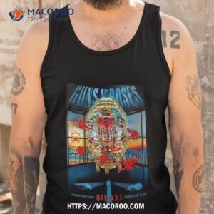 guns n roses sep 20 2023 biloxi ms poster shirt tank top
