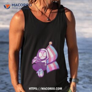 gwen stacy trans pride shirt tank top